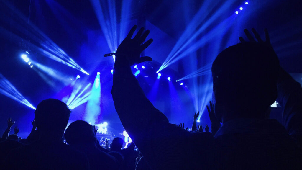 Crowd at a concert